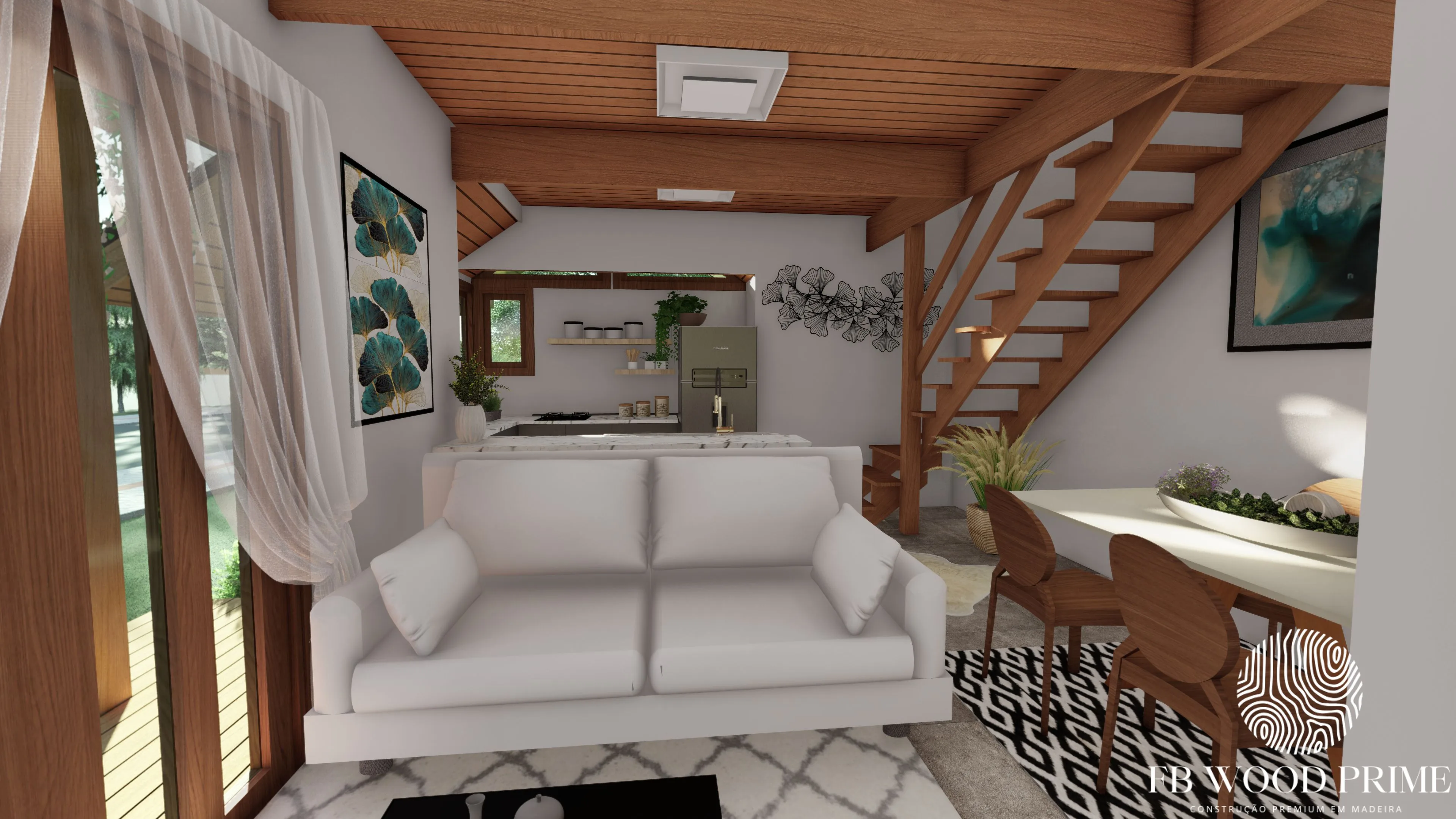 Nexo Loft – Casa Loft em Madeira 56,44m² - Imagem 6