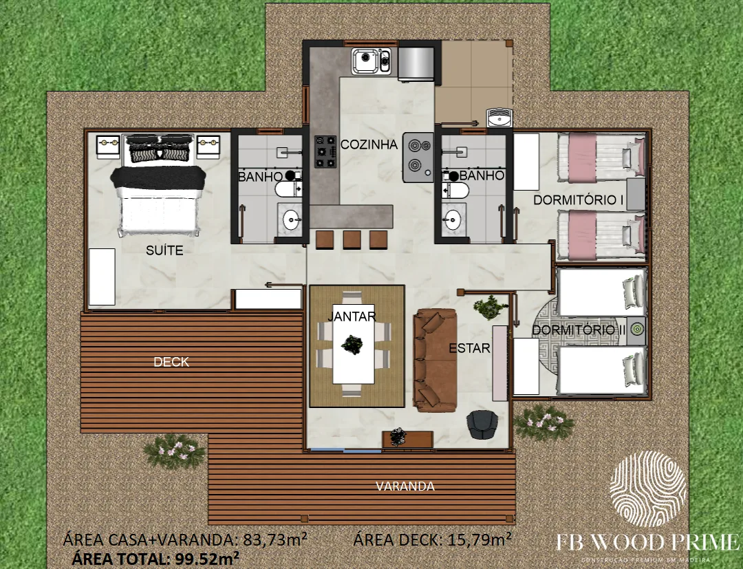Nexo Loft – Casa Loft em Madeira 56,44m² - Imagem 9
